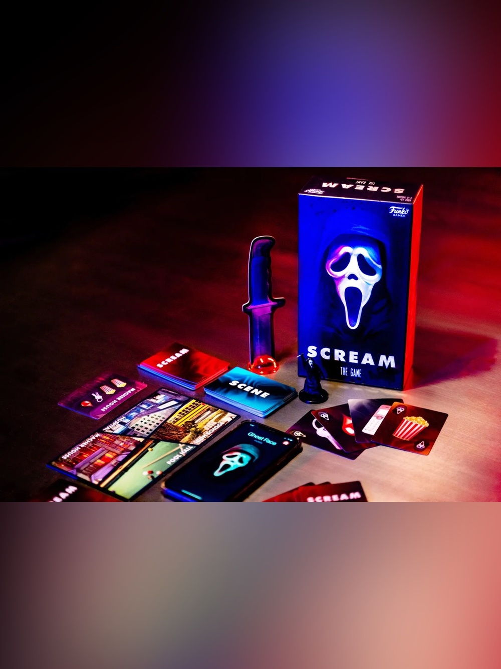 Funko Scream The Game - Black, Blue, Red